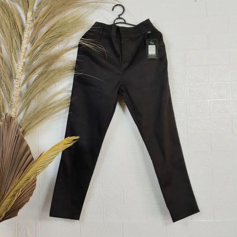 Celan Panjang Wanita Baggypants Katun Twill Combed - Bahan Halus dan Adem, Melar dan Tidak Mudah Kusut 1
