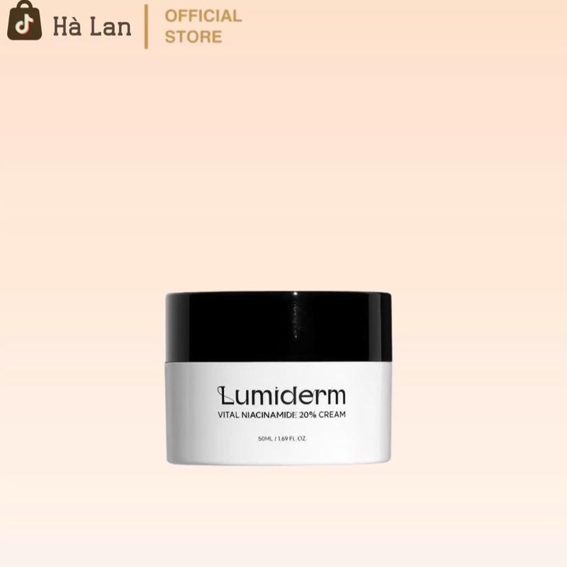 Q96_Kem Dưỡng Hỗ Trợ Cấp Ẩm Trắng Da Niacinamide 20% LUMIDERM ( Bao bì mới)