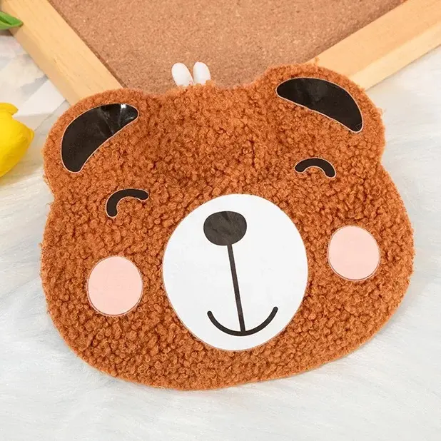 Túi Nước Nóng, Lông Cừu Teddy Dễ Thương, Phong Cách Hoạt Hình, Túi Làm Ấm Tay Nhồi Bông Mini, Thích Hợp Cho Học Sinh, Đệm Sưởi, Cho Bé Gái, Đổ Đầy Nước, Lý Tưởng Cho Mùa Đông 5