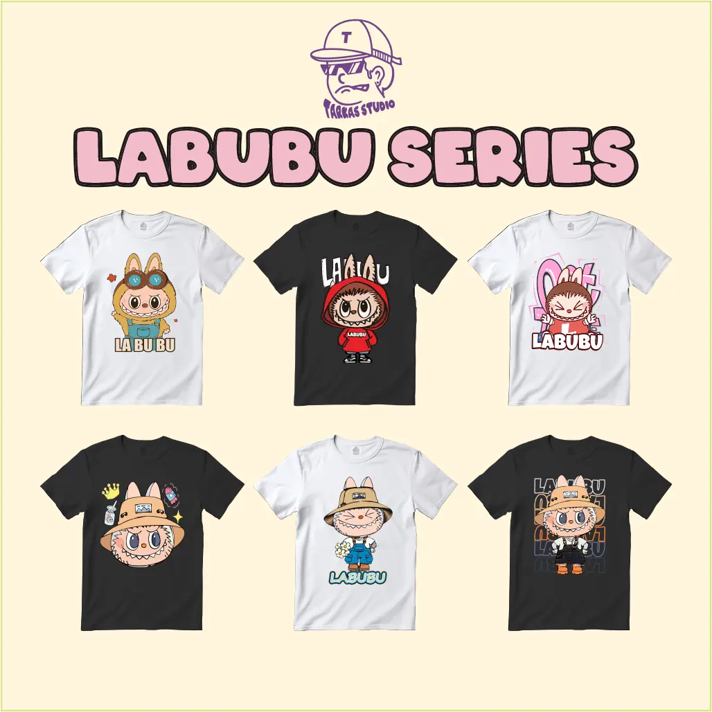 Baju Kaos Anak Motif Labubu untuk Fashion Anak-anak