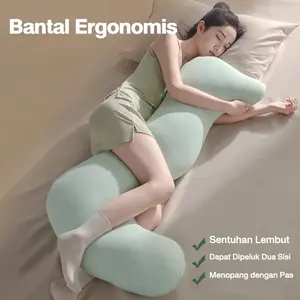 CUTEHOME Bantal Penyangga Penuh Ergonomis Menyesuaikan Dengan Bentuk Tubuh Anda Meningkatkan Tidur Nyenyak
