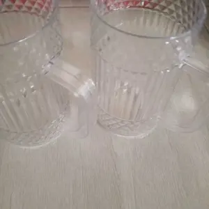 Gelas Jumbo Tahan Panas Anti Pecah 700 ML bahan akrilic