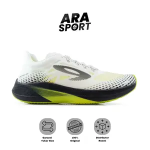 SEPATU LARI 910 ORIGINAL HAZE 1.5 SPECIAL EDITION ( SE ) - PUTIH/HITAM/HIJAU-NEON