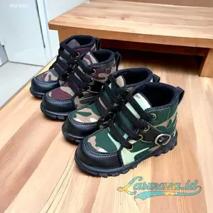 SEPATU PDL ANAK LORENG NKRI TERBARU KULITAS TERBAIK 22-30 USIA 1 2 3 4 5 TAHUN 100% REALPICT | Hot Item