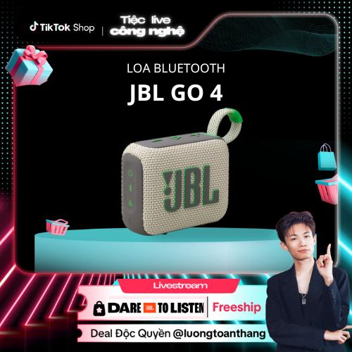 [JBL x Luongtoanthang] Loa Bluetooth di động JBL Go 4 - Hàng Chính Hãng