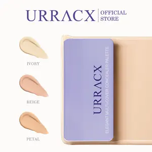 Urracx Concealer Palette Highlighter Contour 3 Warna