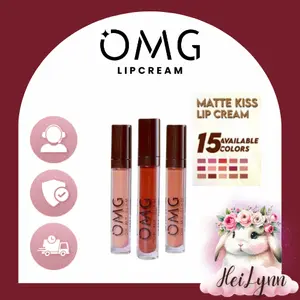 OMG Mattelash Lip Cream Oh My glam Tahan 12 jam Pewarna Bibir Gloss Lipcream Lipstick Lipstik