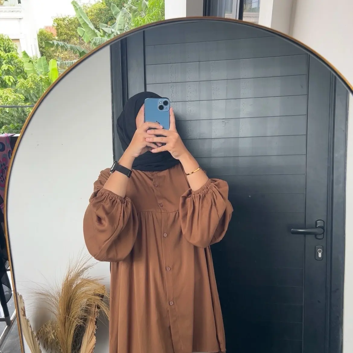 DILAH BLOUSE ATASAN REMPEL BAHAN RAYON TWILL