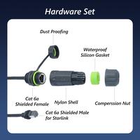 Gambar Starlink Gen 3 V3 RJ45 Ethernet Extender Waterproof IP68 Adapter dari onefiber Kota Bandung 2 Tokopedia