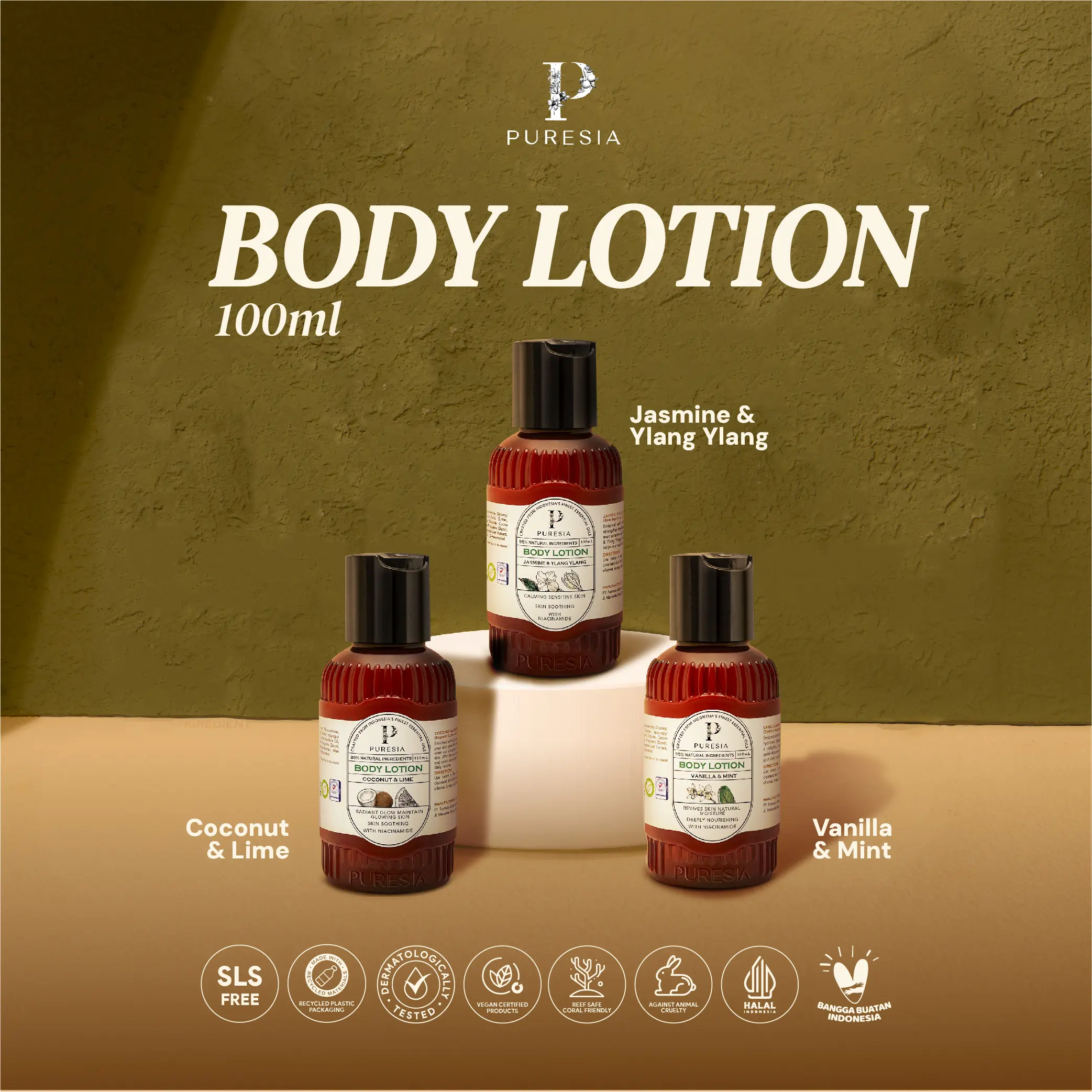 Puresia Vegan Body Lotion - 100 ml