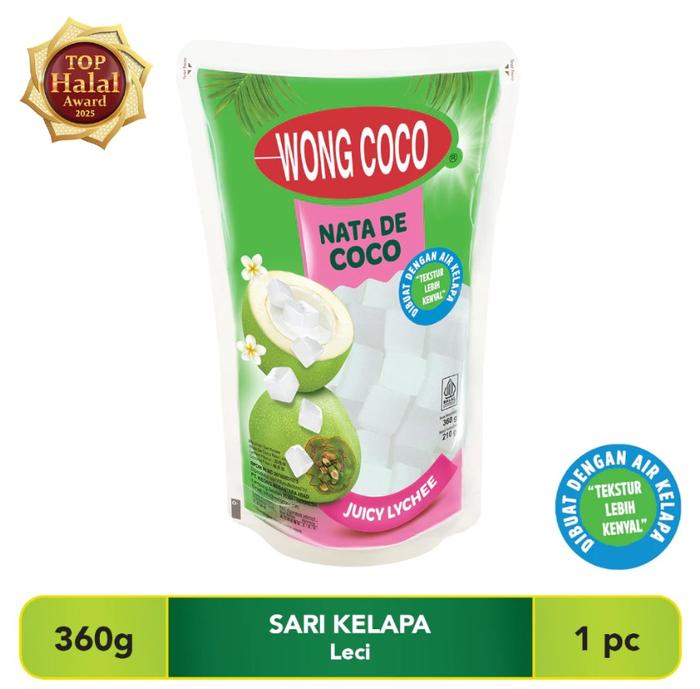 Gambar Wong Coco Sari Kelapa Lychee - 360gr - 1 PCS dari Wong Coco Kota Tangerang Tokopedia