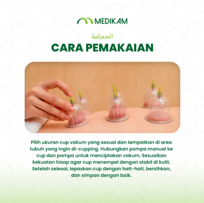 *Ready Stock* Bekam Set (Isi 12 Kop)(Pamp Bekam) Hijamah Alat Kop Bekam Cupping - medikamhealthycare Terapi Tubuh Sehat 2