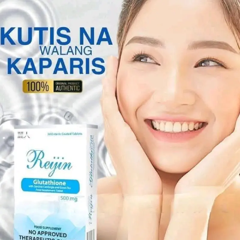 Reijin Glutathione (1 box 30 tablets ) with Garcinia Cambodia and green tea  Supplement Healthcare 500 mg - TikTok Shop Philippines