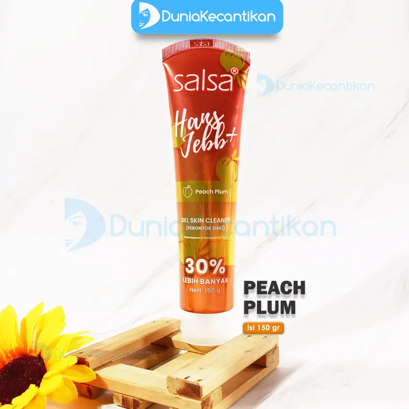 NEW! SALSA Hans Jebb+ Gel Peeling  150ML Skin Cleanser Exfoliating Gel Scrub Perontok Daki & Ketiak Hitam Melembutkan Mencerahkan 4