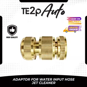 Te2p Auto Adaptor Quick Release Selang Sedot Set Mesin Jet Cleaner Cuci Mobil Motor Tekanan Tinggi - Adapter Selang Hisap Sedot Input Air Steam Cleaner - Sambungan Selang Mesin Ke Ember Kran Keran Air Input Mesin