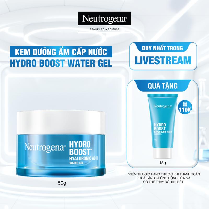   TOMSKINCARE  Kem dưỡng cấp ẩm Neutrogena Hydro Boost Hyaluronic Acid Water Gel 50G 