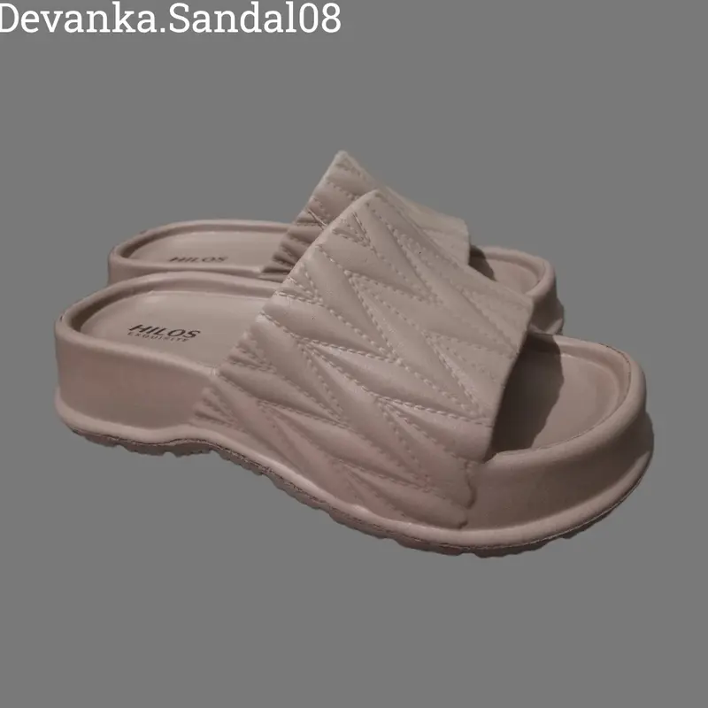 Sandal Wedges Wanita Karet Eva Ringan Empuk Dan Nyaman Di Pakai Model Kekinian 4