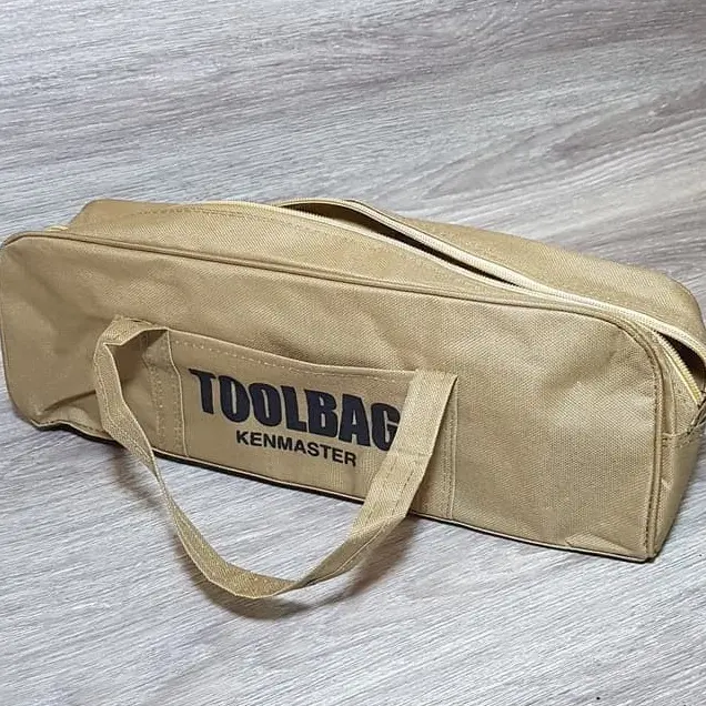 TOOL BAG COKLAT/TAS PERKAKAS TUKANG/TAS PULANG KAMPUNG MUDIK SERBAGUNA/TOOL BAG/TAS PERKAKAS TUKANG/TEMPAT PENYIMPANAN PERALATAN TUKANG/TOOLBAG TERPAL/TOOLS- ALAT PERKAKAS SERBAGUNA 2