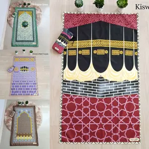 Sajadah Traveling Made In Turkiye / Sajadah JUMBO Ukuran 105 cm x 60 cm Haji Hampers Umroh