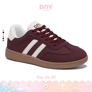 0509 [Sepatu DNY] Sepatu Kasual Wanita Jalan Santai Sneakers Simple Cewek Terbaru