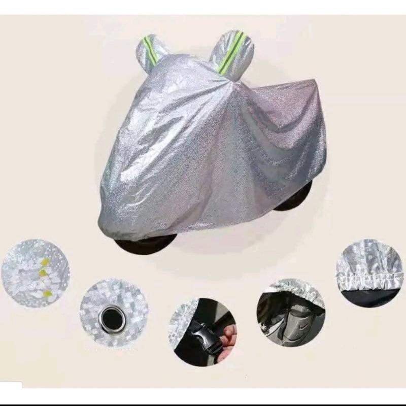 Product Introduction of Bạt phủ xe máy , bạt trùm xe máy vải dù tráng nhôm 3 lớp 0