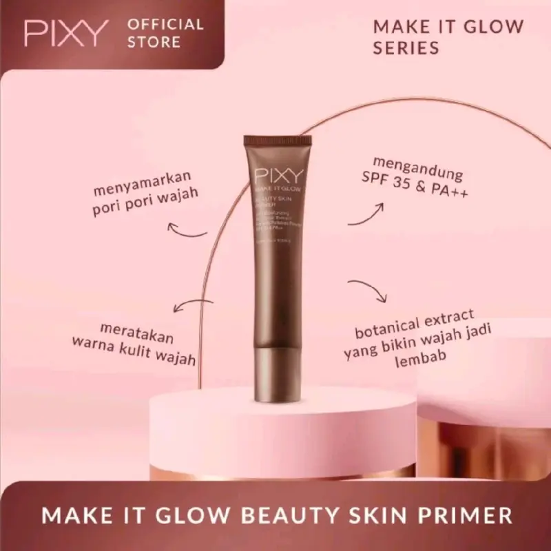 PIXY MAKE IT GLOW SKIN PRIMER 101 - BEIGE foundation 1