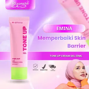 [READY BEST SELLER] Emina Bright Stuff Tone Up Gel 20ml ORIGINAL | Pelembab Wajah Cerah Instan SPF 15+++