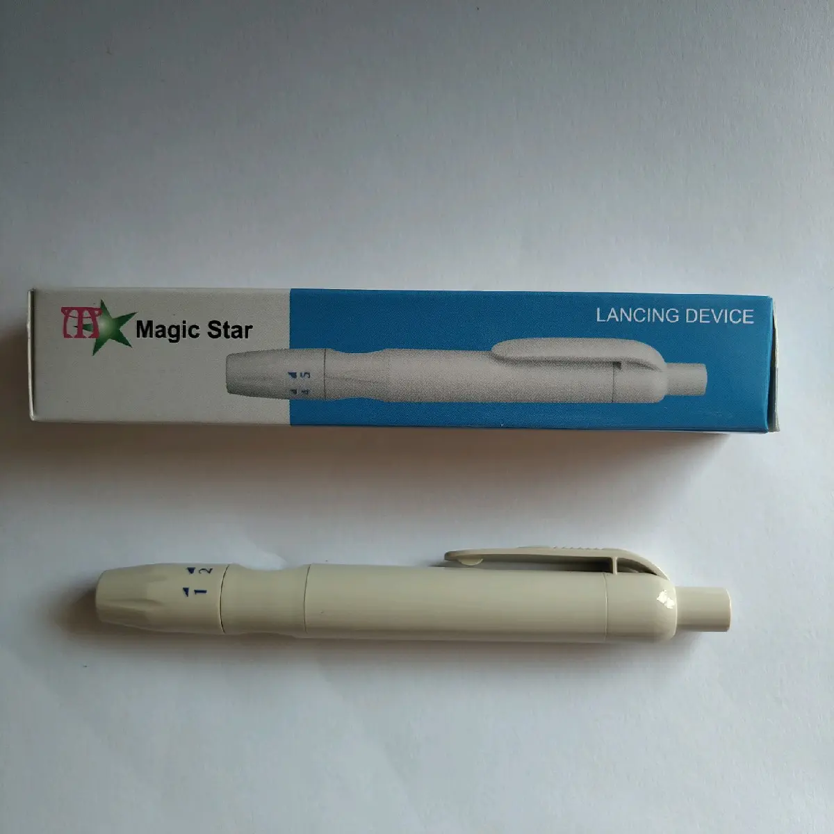 Lancing device / autoclick  plastik Magic star