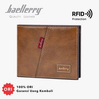 Gambar Dompet Pendek Pria Kulit PU RFID Protect BAELLERRY D3042 - Black dari Baellerry ID Kota Administrasi Jakarta Barat 1 Tokopedia