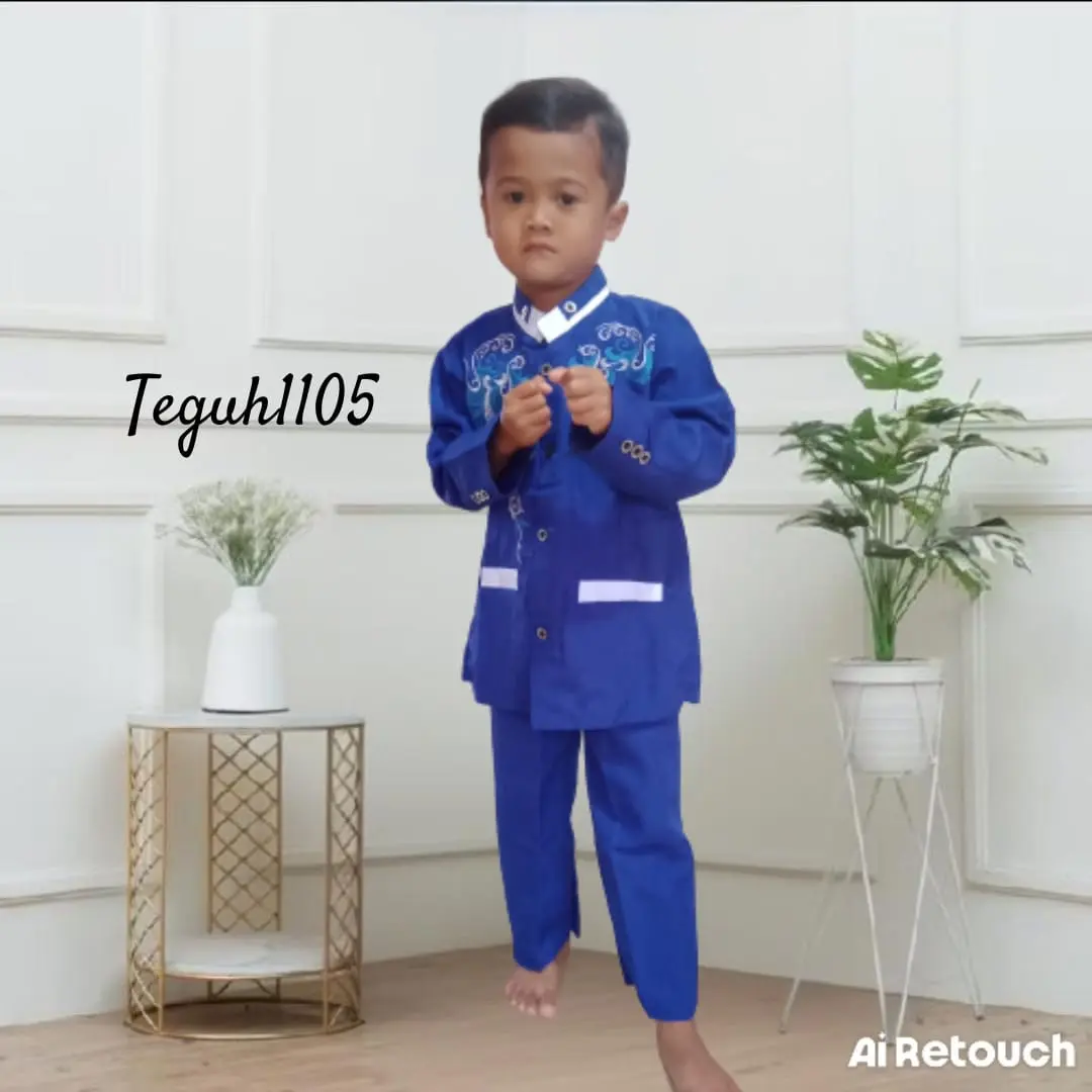 KOKO ANAK MUSLIM USIA 4-13TH JASKO BORDIL ANAK LAKI-LAKI