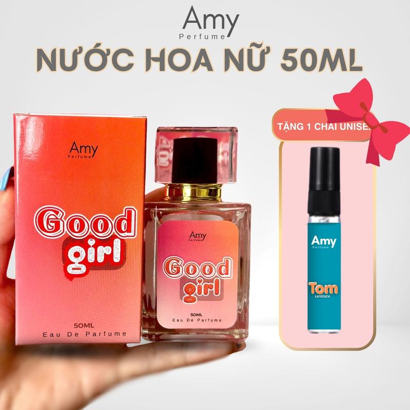  Nước Hoa Nữ GOOD GIRL Amy 50ml Ngọt ngào Nhẹ Nhàng Nữ tính Lưu hương 6 - 8 tiếng 