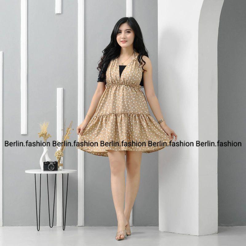 Dress mini Malika sexy look bahan rayon premium motif Tye dye Daster Midi