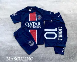 Setelan baju bola anak laki-laki umur 6 bulan-15 tahun psg nevy setelanolahraga anak terlaris 2025