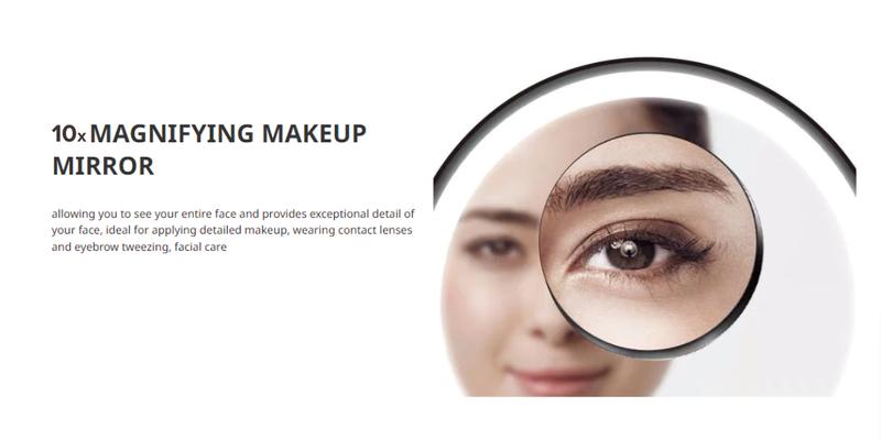 Product Introduction of [BUY 1 GET 7] AMIRO O2 Makeup Mirror Sunflower Gift Box Limited Edition 20