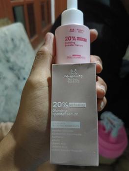 Product Review of [opy] GLOGLOWING 20% Ultra-C Glowing Booster Serum (Power Sleeping Mask) 20ml - Serum Wajah Whitening from t**👻 0