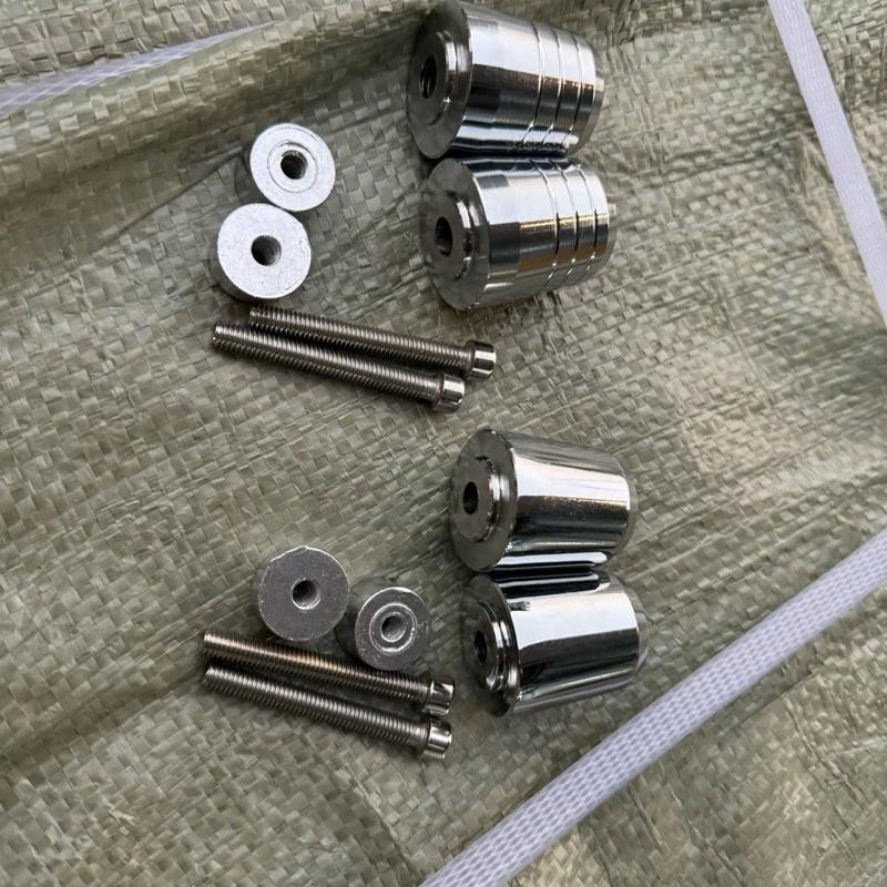  Gù SH tạ chống rung tay lái mạ inox 304 - Gù inox lắp các dòng xe máy chất liệu bền chống ăn mòn ứng dụng tiện lợi bảo vệ tay lái 