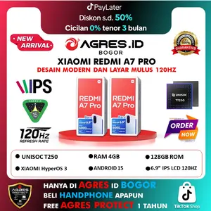 Xiaomi Redmi A7 Pro Series Unisoc T7250 RAM 4GB STORAGE 128GB Garansi Resmi Indonesia 1 Tahun