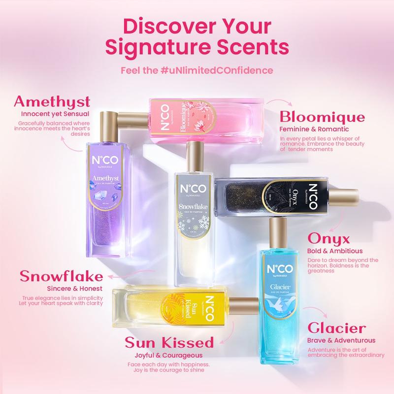 NCO Bloomique EDP - Eau De Perfume Parfum Wanita Wangi Tahan Lama Bunga Lily Perempuan Violet 6