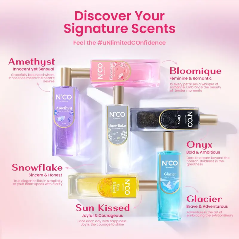 NCO Bloomique EDP - Eau De Perfume Parfum Wanita Wangi Tahan Lama Bunga Lily Perempuan Violet 6