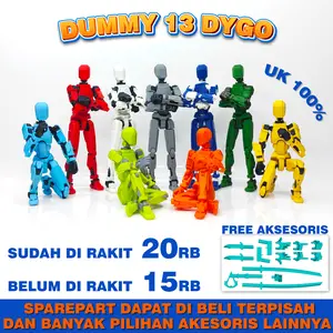 Dummy Titan 13, Articulated, Action Figure, Dygo Filament, Poseable Figure