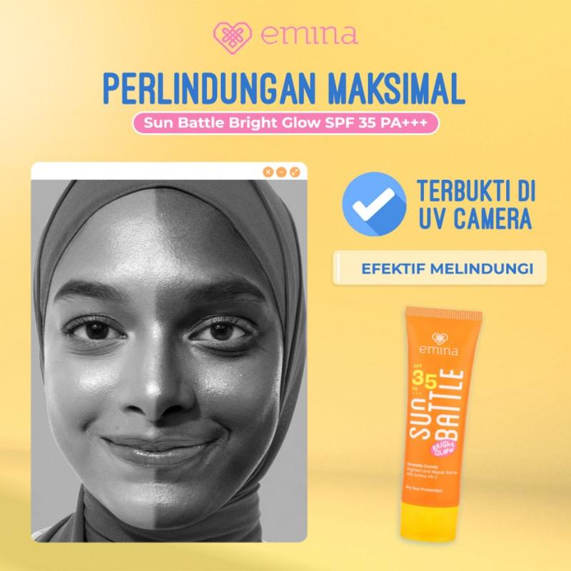 Emina Sun Battle Bright Glow SPF 35 PA+++ 50 ml - Sunscreen 2