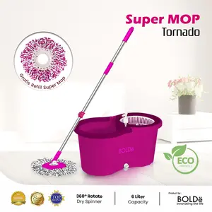 BOLDe Super Mop Tornado (alat pel otomatis)