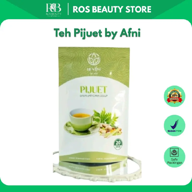 Teh pijeut herbal daun jati cina celup by afni isi 20 kantong 0