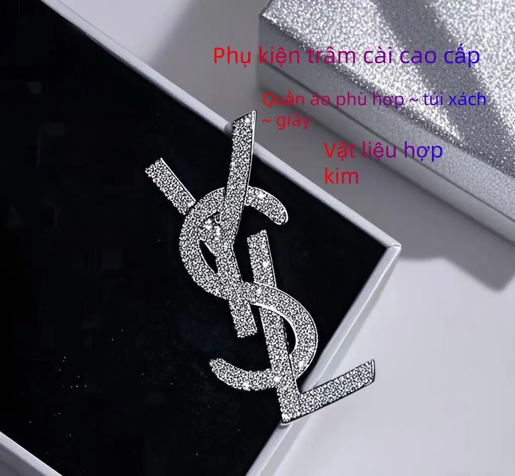 Trâm Cài Cửa Hàng Boutique Weiwei Thiết Kế Tinh Tế Đơn Giản Và Dễ Phối Đồ, Ghim Cài Áo Cao Cấp Phụ Kiện Khóa, Giá Cả Phải Chăng, Phong Cách Cổ Điển, Sang Trọng