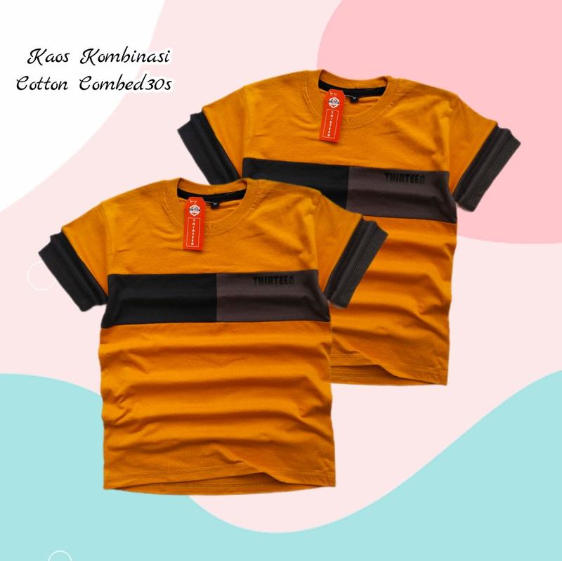 Product Introduction of Kaos kombinasi anak abu Thirteen umur 1-10 tahun 22