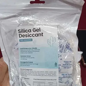 Silica Gel Natural Sachet 1 gram 100 GRAM GRATIS 10 GRAM Grade A Silika Gel Pengering Pengawet Alami Pakaian Kamera Tas Mewah
