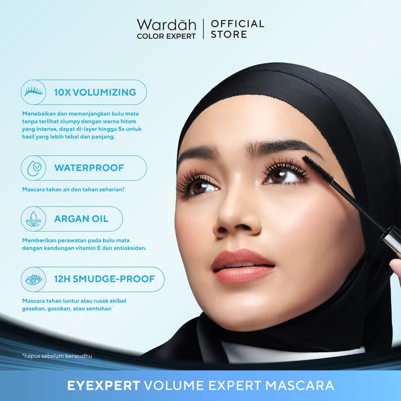 WARDAH EyeXpert The Volume Expert Mascara - Makeup 1
