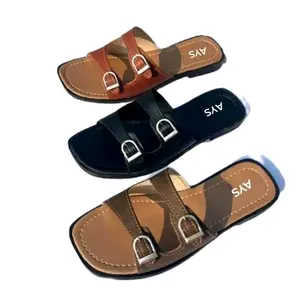 sandal flat wanita casual terbaru sandal wanita trepes sandal wanita Sendal Cewek Karet