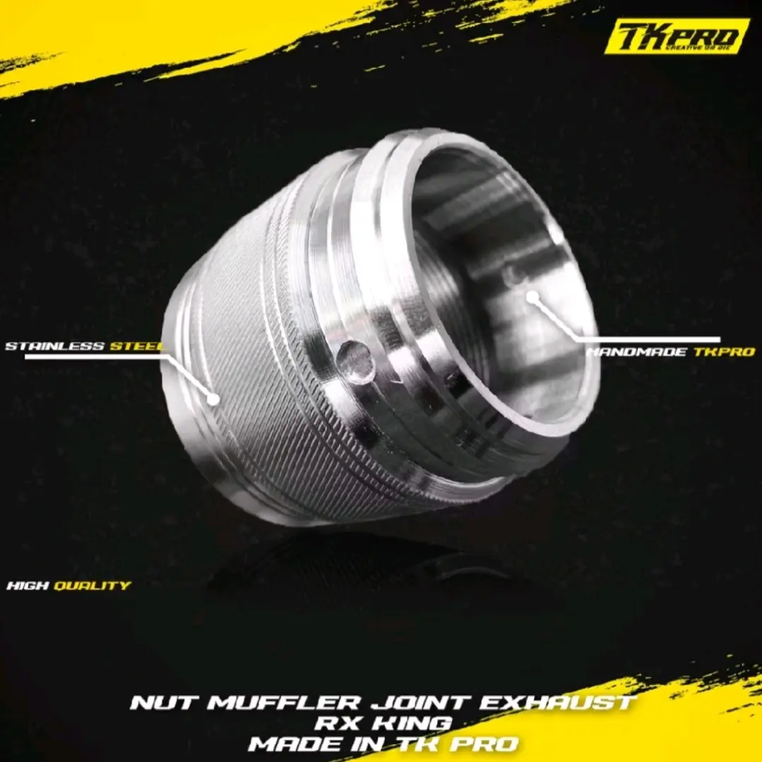 CINCIN KNALPOT TENGAH RX KING RXS YT CUSTOME STAINLIS TK PRO PREMIUM Motorcycle