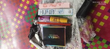 Product Review of 1 Set Make Up Wajah 6 In 1 - Bedak Mascara Pensil Alis Eyeliner Lipcream Waterproof Pelentik Bulu Mata from A** 0
